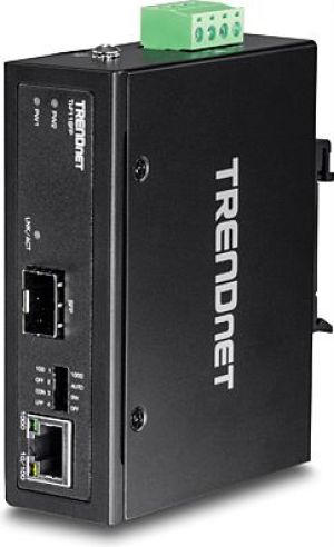 Konwerter światłowodowy TRENDnet 100/1000Base-T do SFP Media (TI-F11SFP) 1