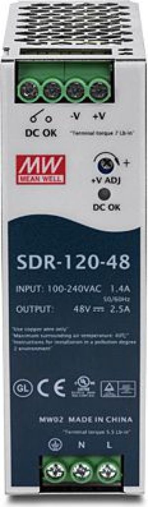 TRENDnet Zasilacz DIN, 48V, 120W (TI-S12048) 2