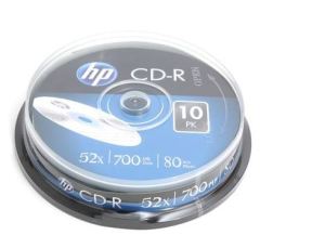 HP CD-R 700 MB 52x 10 sztuk (HPCD10) 1