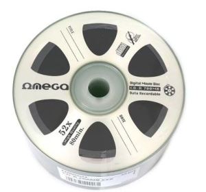 Omega Płyta CD-R, 700MB, Digital movie edition srebrny, 50 sztuk (42906) 1