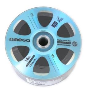 Omega Płyta DVD+R, 4.7GB Digital movie edition niebieski, 50 sztuk (42905) 1