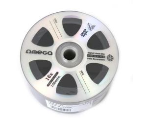 Omega Płyta DVD+R, 4.7GB Digital movie edition srebrny, 50 sztuk (42904) 1