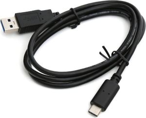 Kabel USB Omega USB-A - USB-C 1 m Czarny (OUAC31) 1