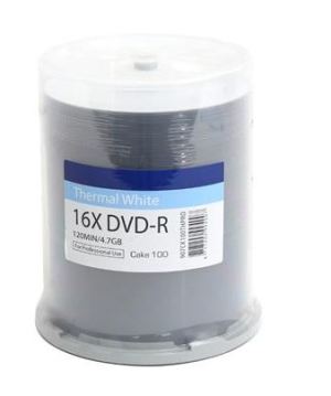 Traxdata DVD-R 4.7 GB 16x 100 sztuk (TRDC100TH-) 1