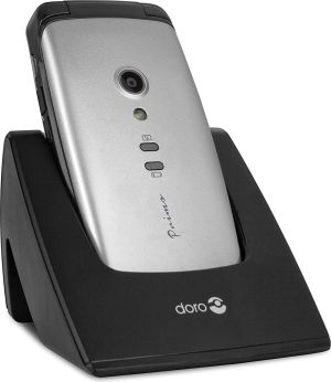 Telefon komórkowy Doro Srebrny 6