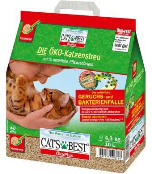 Żwirek dla kota Cats Best  Eco Plus Naturalny 10 l 1