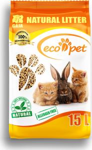 Żwirek dla kota Gaja Eco-Pet Naturalny 15 l 1