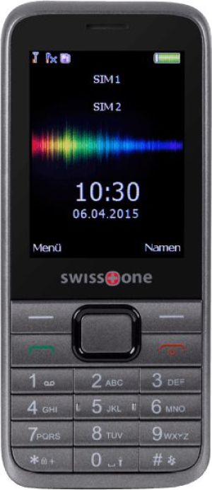 Telefon komórkowy Swisstone Dual SIM Szary 1