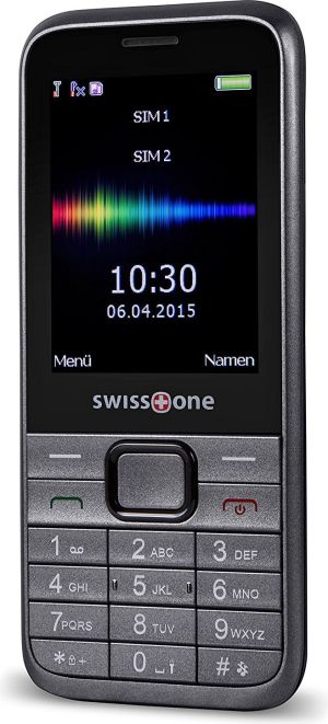 Telefon komórkowy Swisstone Dual SIM Szary 4