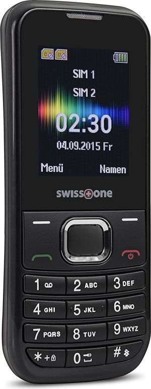 Telefon komórkowy Swisstone Dual SIM Czarny 2