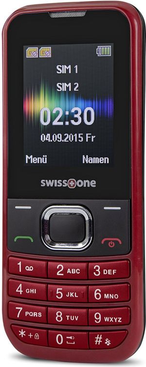 Swisstone SC230 Dual SIM, červená - 942034 3