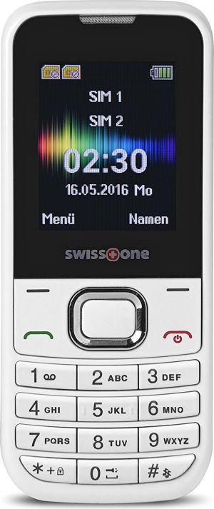 Telefon komórkowy Swisstone SC230 Dual SIM Biały (SC230WHI) 1