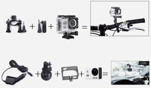 Kamera SJCAM SJ4000 WiFi czarna 5