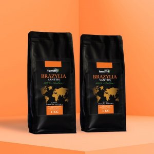 Kawa ziarnista Tommy Cafe Brazylia Santos 2 kg 2