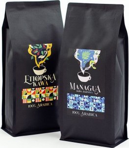 Kawa ziarnista Tommy Cafe Managua i Etiopska 2 kg 1