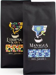 Kawa ziarnista Tommy Cafe Managua i Etiopska 2 kg 2