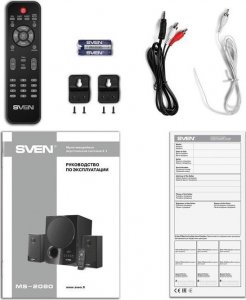 Głośniki komputerowe Sven GŁOŚNIKI 2.1 MS-2080 8