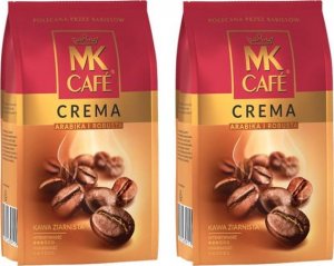 Kawa ziarnista MK Cafe MK Cafe Crema 1kg kawa ziarnista zestaw 2szt 1