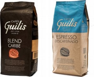 Kawa ziarnista Cafes Guilis Blend Caribe / Espresso Descafeinado 2 kg 1