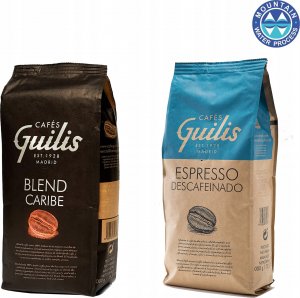 Kawa ziarnista Cafes Guilis Blend Caribe / Espresso Descafeinado 2 kg 2