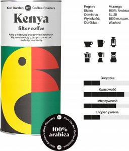Kawa ziarnista Kiwi Garden Kenya 200 g 3