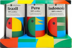 Kawa ziarnista Kiwi Garden Zestaw 550 g 2