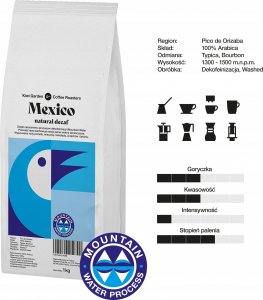 Kawa ziarnista Kiwi Garden Mexico 1 kg 3