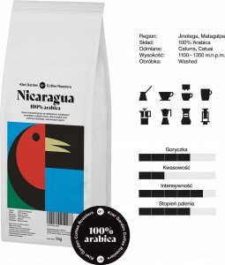 Kawa ziarnista Kiwi Garden Nikaragua 1 kg 3