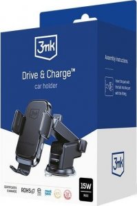 3MK Uchwyt zaciskowy do samochodu Drive & Charge 7