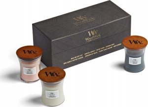 WoodWick WoodWick Zestaw Prezentowy 3 świece małe (evening onyx, solar ylang, coastal sunset) 3