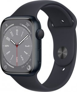 Smartwatch Apple Watch 8 GPS + Cellular 41mm Midnight Alu Sport Granatowy  (MNHV3WB/A                      ) 1
