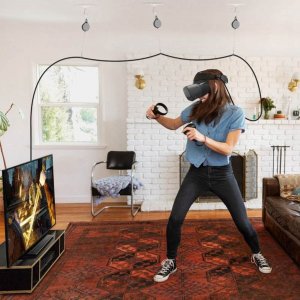 Vortex Virtual Reality Zestaw kabel 10m USB-C + haczyki podwieszające kabel | Oculus Quest 2 7