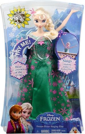Lalka Barbie Mattel Śpiewająca Elza 1