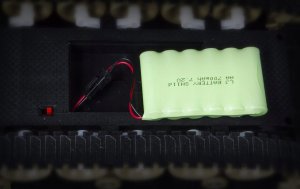 AIG Duży Czołg Zdalnie Sterowany Rc War Tank 9993 34Cm 4