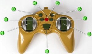 AIG Duży Czołg Zdalnie Sterowany Rc War Tank 9993 34Cm 7