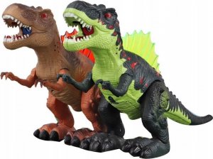 AIG Duży Dinozaur T-Rex Zieje Parą Ryczy Chodzi Świeci 7