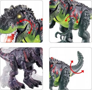 AIG Mega Wielki Dinozaur T-Rex Chodzi Ryczy Świeci 4