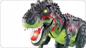 AIG Mega Wielki Dinozaur T-Rex Chodzi Ryczy Świeci 8