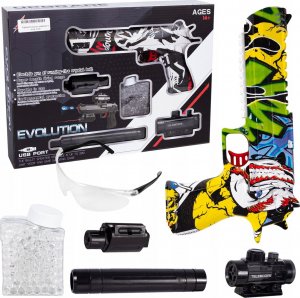 AIG Pistolet Karabin Automat Kulki Żelowe Laser 40 cm 2