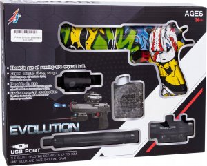 AIG Pistolet Karabin Automat Kulki Żelowe Laser 40 cm 4