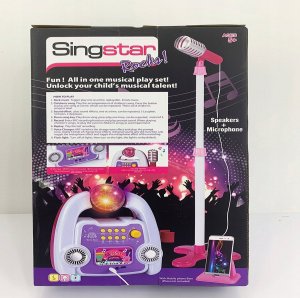 AIG Zestaw Do Karaoke Dla Dzieci Mikrofon Wzmacniacz 7