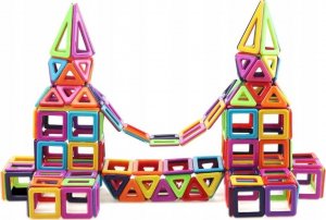 AIG Klocki Magnetyczne Panele Neodymowe 128 El Zestaw 12