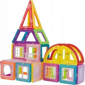 AIG Klocki Magnetyczne Panele Neodymowe 128 El Zestaw 13