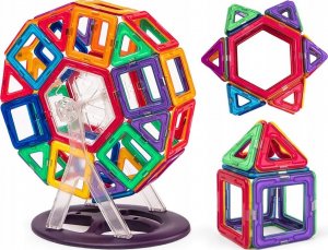 AIG Klocki Magnetyczne Panele Neodymowe 128 El Zestaw 3