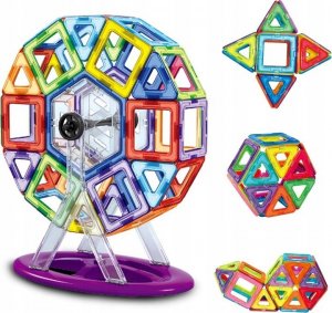 AIG Klocki Magnetyczne Panele Neodymowe 128 El Zestaw 6