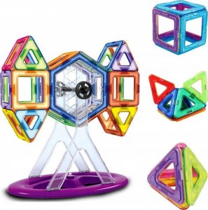 AIG Klocki Magnetyczne Panele Neodymowe 128 El Zestaw 7