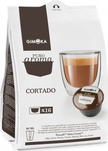 Gimoka Kapsułki do ekspresu GIMOKA DOLCE GUSTO CORTADO 16 sztuk 1