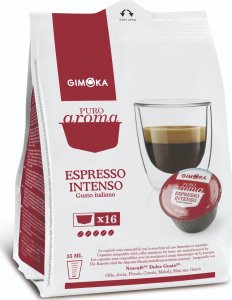 Gimoka Kapsułki do ekspresu GIMOKA DOLCE GUSTO INTENSO 16 sztuk 1