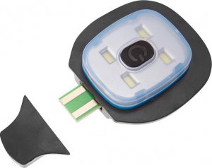 Neo Czapka z latarką (Czapka z latarką LED, czarno-szaro-pomarańczowa WARM) 2