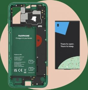 Smartfon Fairphone 4 5G 8/256GB Zielony  (FPPHONE4-GR256) 5
